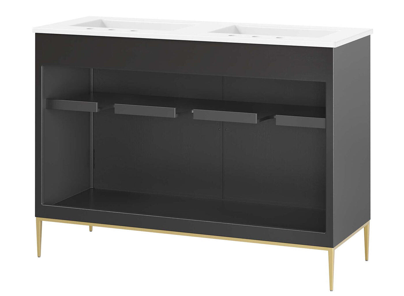 Awaken Series Bathroom Vanity | Various Sizes And Colors | Modern Design Vanity With Basin For Homes, Hotels image 10