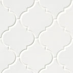 Whisper White Arabesque Tile | Wall Tile | Backsplash Tile | Ceramic | Greenguard Gold, USGBC/LEED | 10 Pieces Per Box image 7