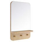 Lumina Mirror in Walnut And Oak Color Options | Pack of 4 image 8