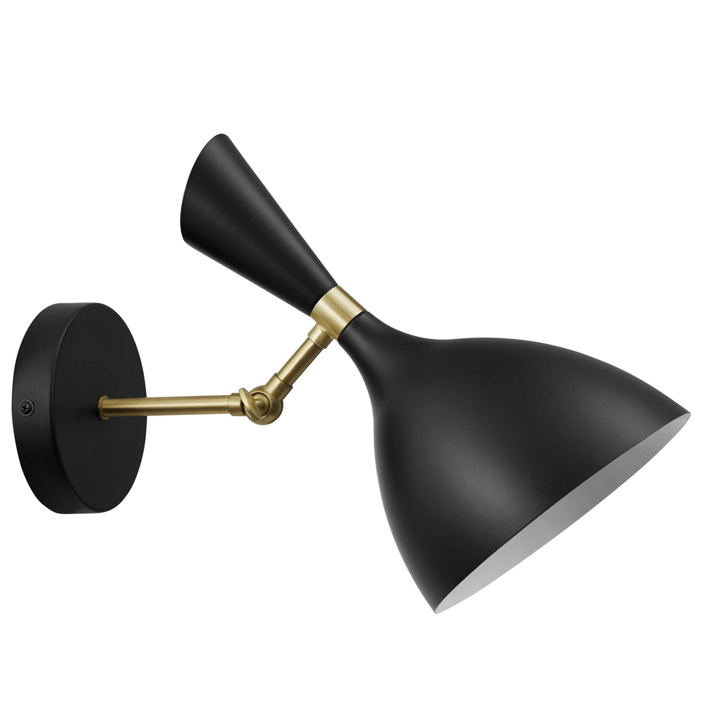 Adjustable LED Wall Sconce Lights in Black image 2