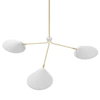 Journey 3-Light 14" Arm Pendant | Black &amp; White Color Options | Ideal for dining room, living room, or bedroom image 5