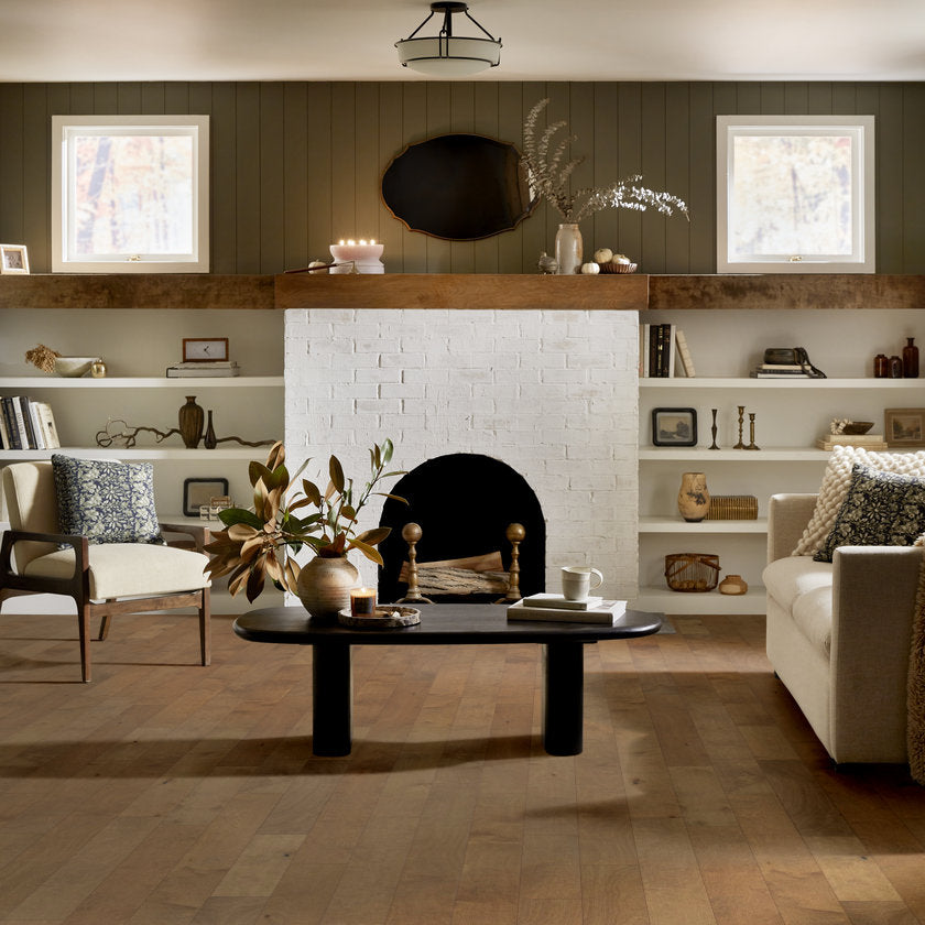 St Petersburg | Engineeerd Hardwoods | Crescent Beach Shade | Birch | Real Hardwood | 1.2 mm Veneer Thickness | 29.53 Sq. Ft. Per Carton | UV Aluminum Oxide Finish image 0