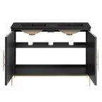 Awaken Series Bathroom Vanity | Various Sizes And Colors | Modern Design Vanity With Basin For Homes, Hotels image 1