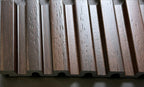 Medium Slats Polystyrene Wood Slat Walls 94.5 in x 9.45 in - (Pack of 10) / 62 sqft image 10