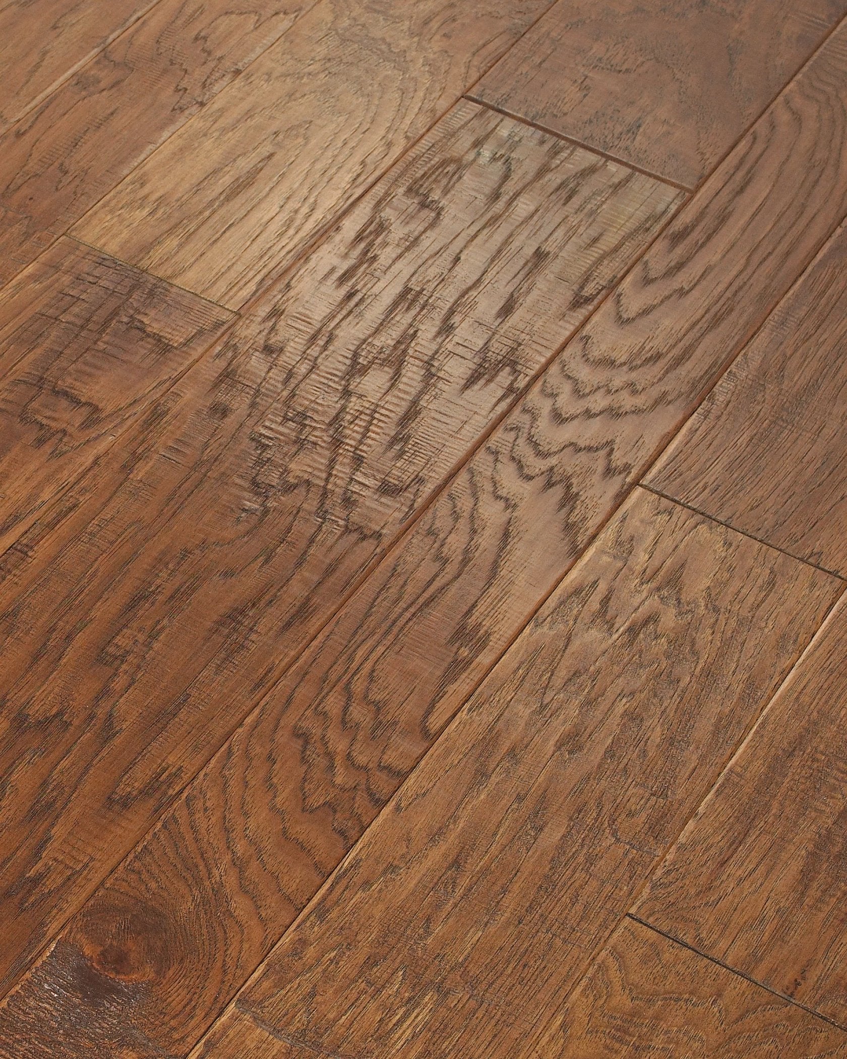 Grant Grove Mixed Width | Epic Plus Collection | Woodlake Shade | Hickory | Real Hardwood | Repel - Water Resist | 1.2 mm Veneer Thickness | 34.96 Sq. Ft. Per Carton image 1