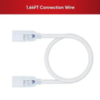 (Pack Of 2) Connector  for 110V 10x20mm RGB Neon Light-Eco RGB Neon
