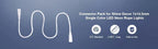 Connector Pack for 110V Led Neon Light, Compatible Dimensions- 7*14.5mm And 8*16mm