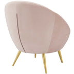 Circuit Pink Performance Velvet Accent Chair image 3
