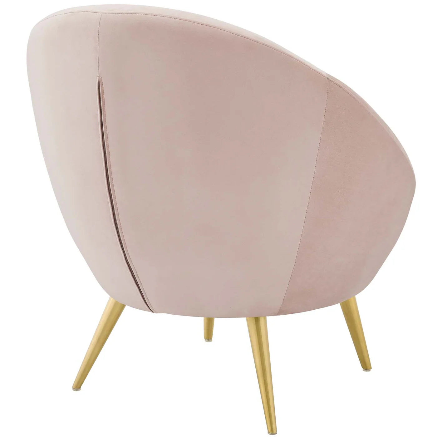 Circuit Pink Performance Velvet Accent Chair image 3