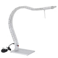 Inspect White Table Lamp | Curved Design | Modern Elegant Look | Pack Of 2 image 0