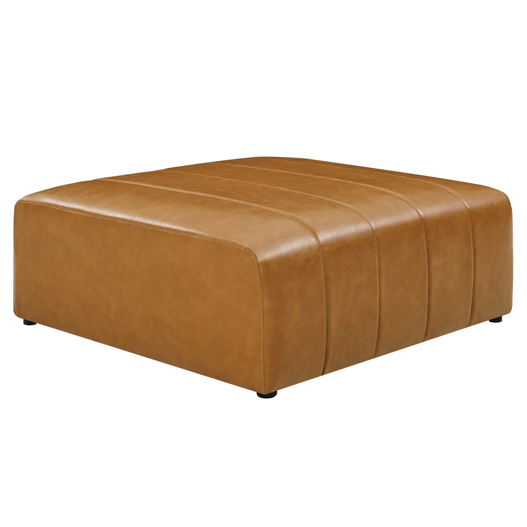 Bartlett 6-Piece Tan Vegan Leather Sectional Sofa image 10