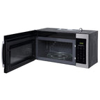 Magic Chef 1.7 Cu. Ft Over-The-Range (OTR) Microwave With Sensor | 1000 Watt | Stainless Steel | 6 Auto Cooking Modes | Hood Light | Auto Defrost Modes | 10 Power Levels image 4