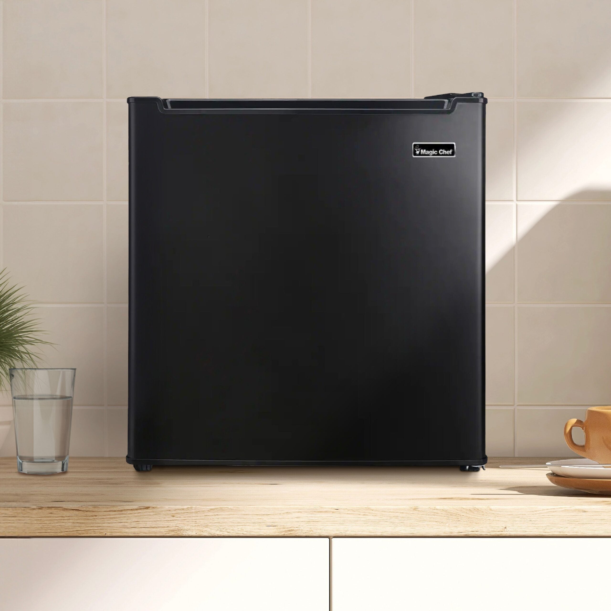 Magic Chef 1.7 Cu Ft Freezerless Mini Refrigerator | Energy Star Qualified | Black | 5 Year Warranty On Compressor | Door Storage | Reversible Door | Easy Installation image 9