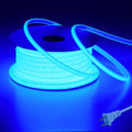 COB LED Rope Light AC 120V | 800lm Ultra Bright | IP65 Waterproof Cold-Resistant ETL Neon Strip | No Driver Tape Lighting for Home Commercial | Ice Blue image 0