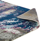 Entourage Adeline Contemporary Abstract 8x10 Area Rug | Multi Coloured Modern Design With Gripping Rubber Underside | Contemporary Area Rug image 5