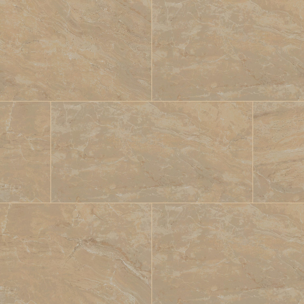 12" X 24" &amp; 24" X 24" Onyx Sand Porcelain Tile | Modern Tile Collection | Porcelain | Limestone | Greenguard Gold, USGBC/LEED | 4 or 8 Pieces Per Box image 1