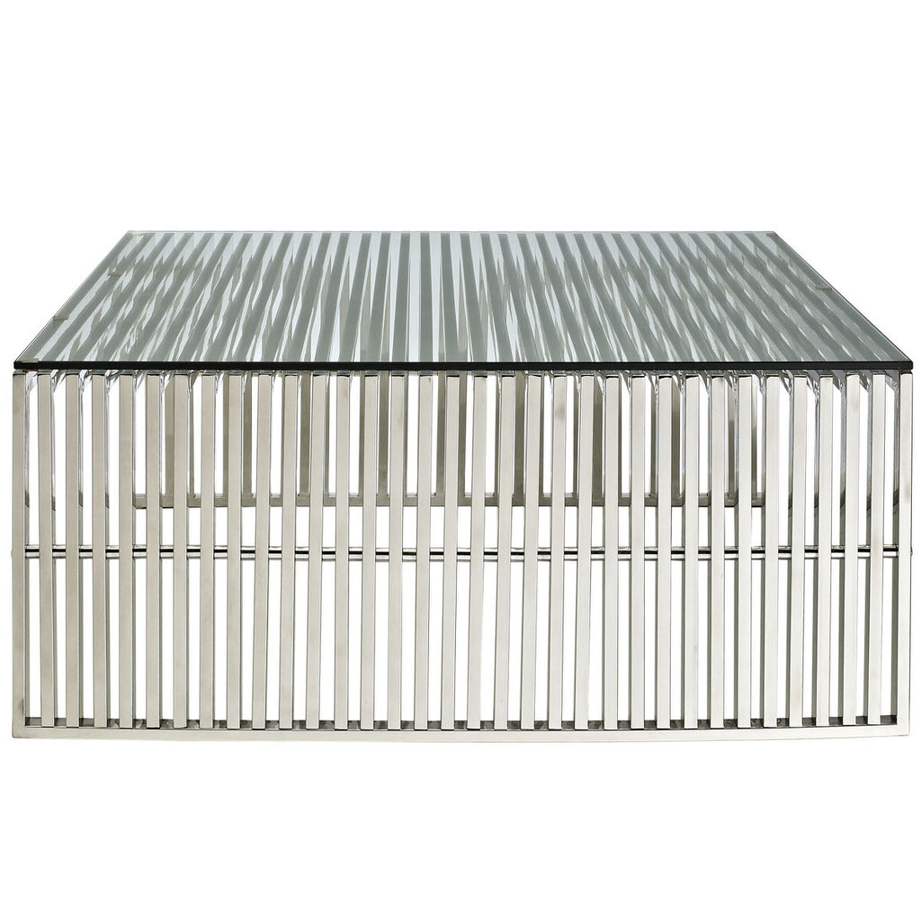 Silver Gridiron Coffee Table image 4