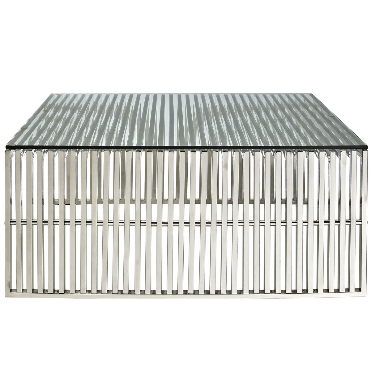Silver Gridiron Coffee Table image 4