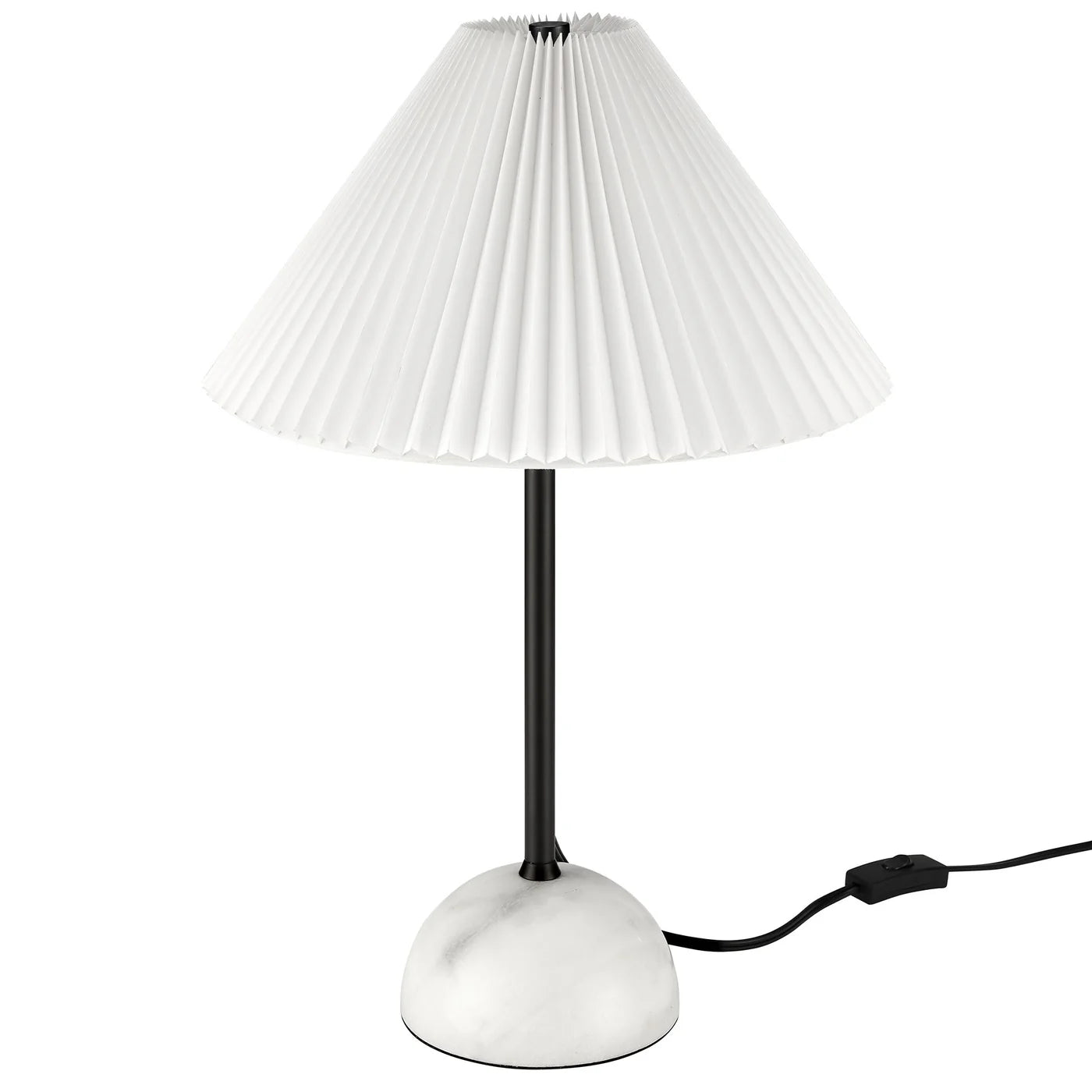 Illusion Dome Table Lamp with a Marble-Inspired Base | Pack of 2 image 2
