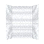 Vista Shower Wall Tiles For Shower and Tub Surrounds | Glue Up Easy To Install | 3 Wall Set image 5