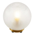 Destiny Satin Brass Glass and Metal Table Lamp | Pack of 2 image 6