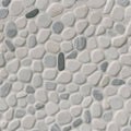 Black And White Pebbles Tumbled Mosaic Tile | Wall Tile &amp; Backsplash Tile | Marble | Greenguard Gold, USGBC/LEED | 10 Pieces Per Box image 0