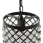 Reflect Glass and Metal Pendant | Ideal for Living Space, Bedroom, Kitchen, Dining room, Bathroom, Or Office image 3