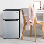 Magic Chef 3.1 Cu Ft 2 Door Manual Defrost Refrigerator | Stainless Look | Energy Star Qualified | 5 Year Warranty On Compressor | Door Storage | 2 Reversible Door image 11