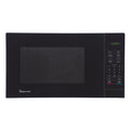 Magic Chef 1.1 Cu. Ft Countertop Microwave | 1000 Watt | Black with Gray Cavity Or Stainless Steel Color Options | Digital Display | 6 Auto Cooking Modes | Child Lock | Auto Defrost Modes image 0