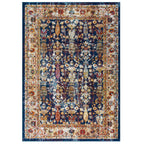 Antique Floral Design | Area Rug | Vintage Floral Lattice Rug in 8 FT X 10 FT And 5 FT X 8 FT | With Rubber Gripping Underside image 0