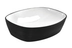 Tuscany 19-3/4"W x 15"D Ceramic Rectangular Bathroom Vessel Sink | Brushed Nickel & Brushed Matte Black Color Options | Odesal Series | Premium Quality Ceramic Construction image 5