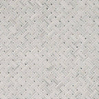 Carrara White Basketweave Mosaic Tile - Polished | Wall Tile &amp; Backsplash Tile | Marble | Greenguard Gold, USGBC/LEED | 10 Pieces Per Box image 1