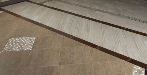 12" X 24" Silver Porcelain Tile | Modern Tile Collection | Porcelain | Greenguard Gold, USGBC/LEED | 6 Pieces Per Box image 1