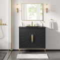 Awaken Series Bathroom Vanity | Various Sizes And Colors | Modern Design Vanity With Basin For Homes, Hotels image 0