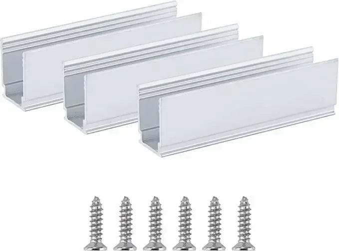 20 Pieces Extra Mounting Pack for 110V 10X20mm RGB Neon Light-Eco RGB Neon