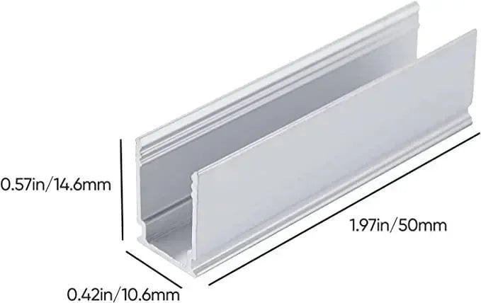 20 Pieces Extra Mounting Pack for 110V 10X20mm RGB Neon Light-Eco RGB Neon