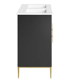 Awaken Series Bathroom Vanity | Various Sizes And Colors | Modern Design Vanity With Basin For Homes, Hotels image 7