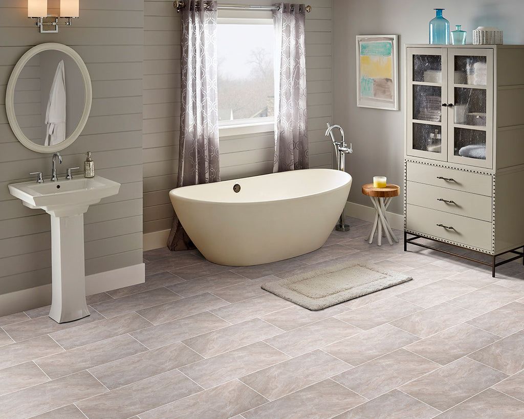 12" X 24" &amp; 24" X 24" Grigio Porcelain Tile | Modern Tile Collection | Porcelain | Limestone | Greenguard Gold, USGBC/LEED | 4 or 8 Pieces Per Box image 7