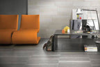 12" X 24" Grey Porcelain Tile | Modern Tile Collection | Limestone | Greenguard Gold, USGBC/LEED | 6 Pieces Per Box image 2