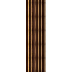 Large Slats Polystyrene Wood Slat Walls 112 in x 9 1/2 in - (Pack of 10) / 73.5 sqft image 0