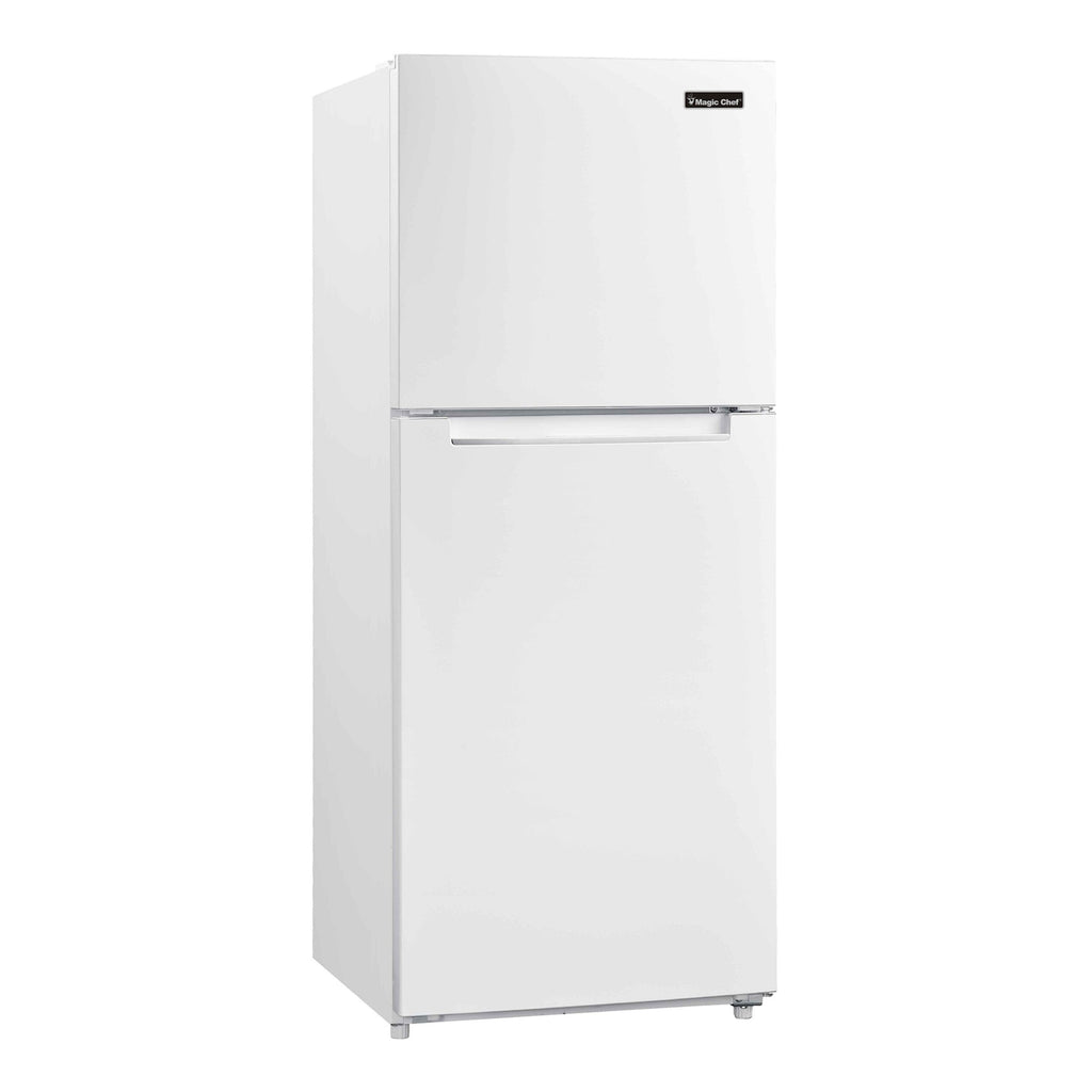 Magic Chef 10.1 Cu Ft Top Freezer Refrigerator in White | Energy Star Qualified | 5 Year Warranty On Compressor | Adjustable Shelves  | Gallon Door Storage | In-Door Can Holder image 8