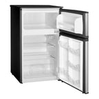 Magic Chef 3.1 Cu Ft 2 Door Manual Defrost Refrigerator | Stainless Look | Energy Star Qualified | 5 Year Warranty On Compressor | Door Storage | 2 Reversible Door image 9