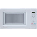 Magic Chef 0.7 Cu. Ft Countertop Microwave | 700 Watt | White Color | Digital Display | 6 Auto Cooking Modes | Child Lock | Auto Defrost Modes | 10 Power Levels image 0