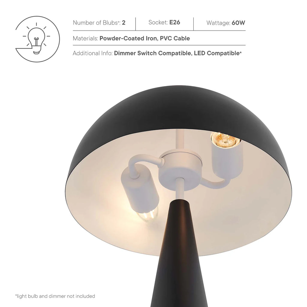 Selena Metal Base Table Lamp | Pack of 2 image 3