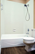 Cascade Shower Wall Tiles For Shower and Tub Surrounds | Glue Up Easy To Install | 3 Wall Set image 3