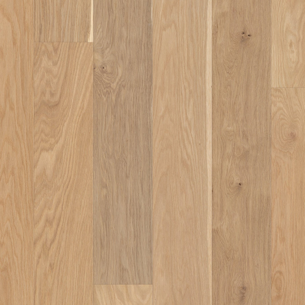 Americana Oak | Repel Collection | Eclectic Shade | White Oak | Real Hardwood | Water Resistant | 2 mm Veneer Thickness | 22.14 Sq. Ft. Per Carton | Wire Brushed Texture image 1