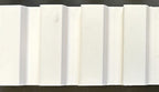 Medium Slats Polystyrene Wood Slat Walls 94.5 in x 9.45 in - (Pack of 10) / 62 sqft image 9
