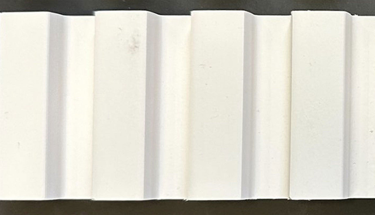 Medium Slats Polystyrene Wood Slat Walls 94.5 in x 9.45 in - (Pack of 10) / 62 sqft image 9