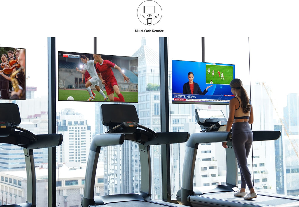 55" Samsung Non-Smart Hospitality TV | Pro:Idiom for Set Top Box Deployments | HU6000F Series | Multi-Code Remote | Crystal Processor 4K | 4K Upscaling | HDR image 13