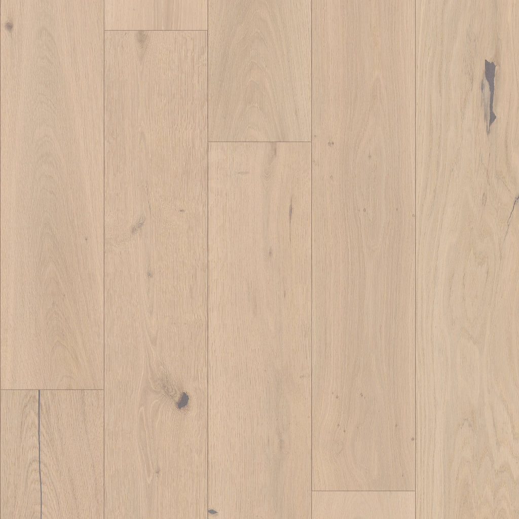Expressions Hardwood | The Gallery Collection | Cadence Shade | White Oak | Real Hardwood | 4 mm Veneer Thickness | 23.31 Sq. Ft. Per Carton | Wire Brushed Texture image 2